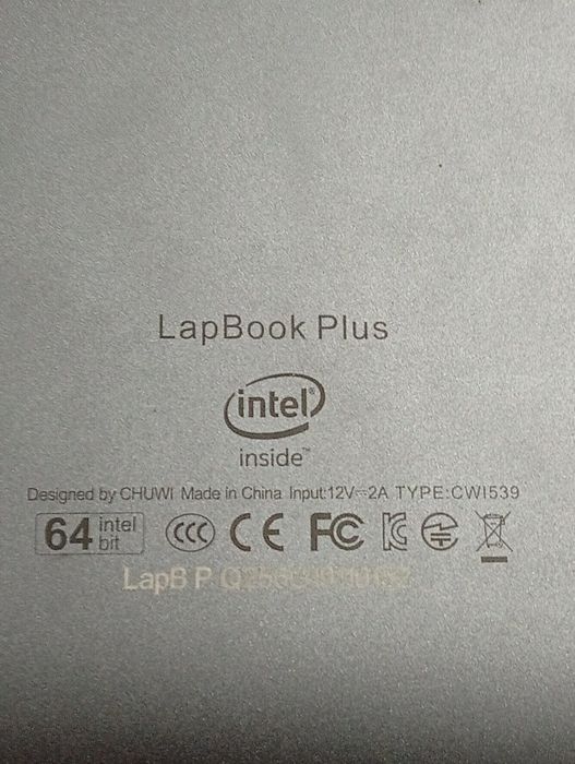 Chuwi Lapbook com Windows 11 pro e carregador
