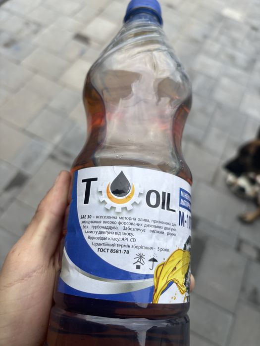 Моторна дизельна олива T OIL M-10Г2К масло мастило