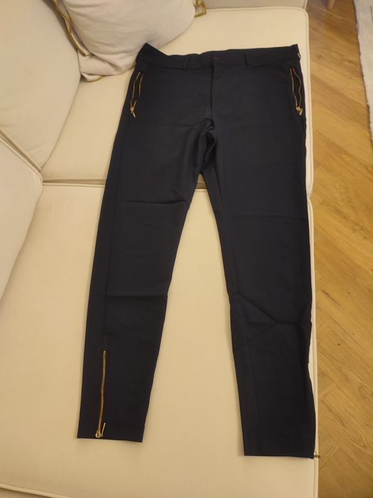 Olavoga spodnie męskie eleganckie slimfit O La Voga