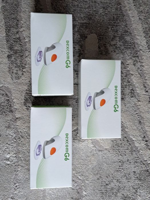 Sensor Dexcom G6 trzy sztuki ważność do 31-03-2027r.