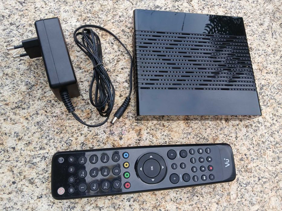 Receptor Box TV Satélite DVB-S2 - Vu+ Zero Enigma2 - como novo!