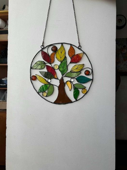 Витражное интерьерное украшение