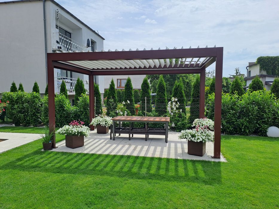 Żaluzje fasadowe z90 c80 pergola rolety