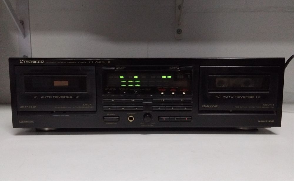 PIONEER deck cassettes CT-W401R
