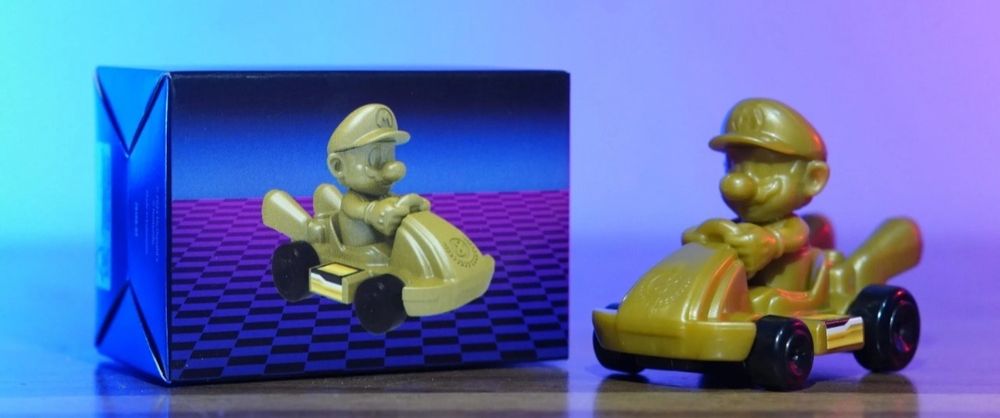 McDonald's - Mário Kart 8 - Super Mário Dourado