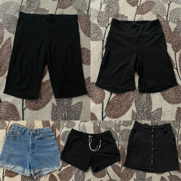 Жіночі шорти, велосипедки і спідниця