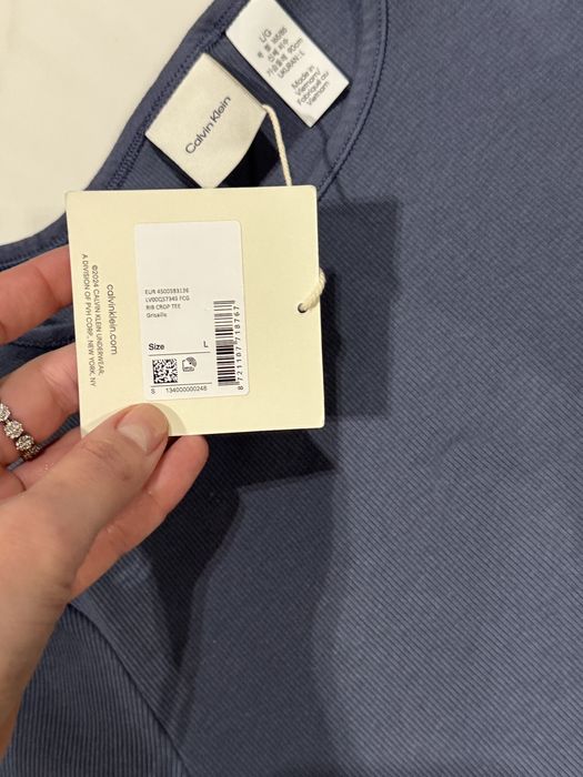 Домашний костюм пижама леггинсы и топ футболка Calvin Klein Underwear