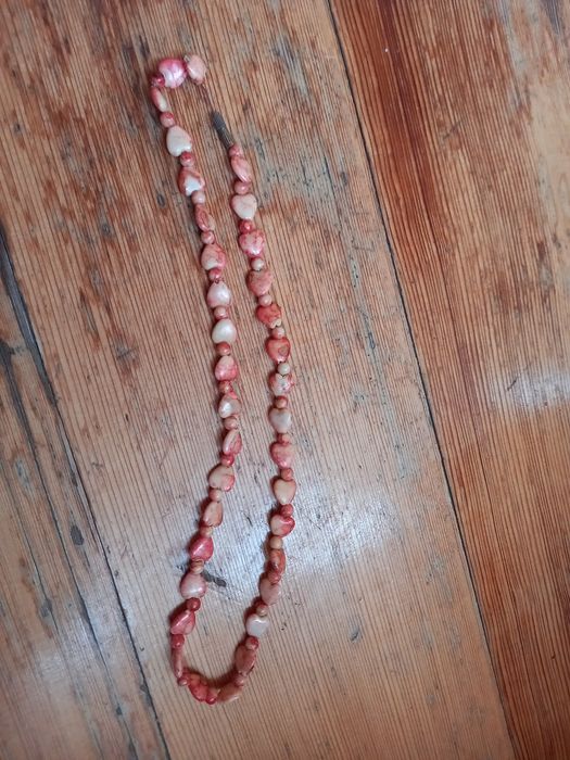 Бусы советские коралловые