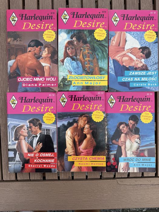 Harlequin 6 książek