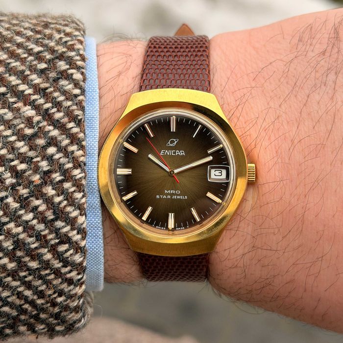 Zegarek Enicar - MRO - Star Jewels - 1970s