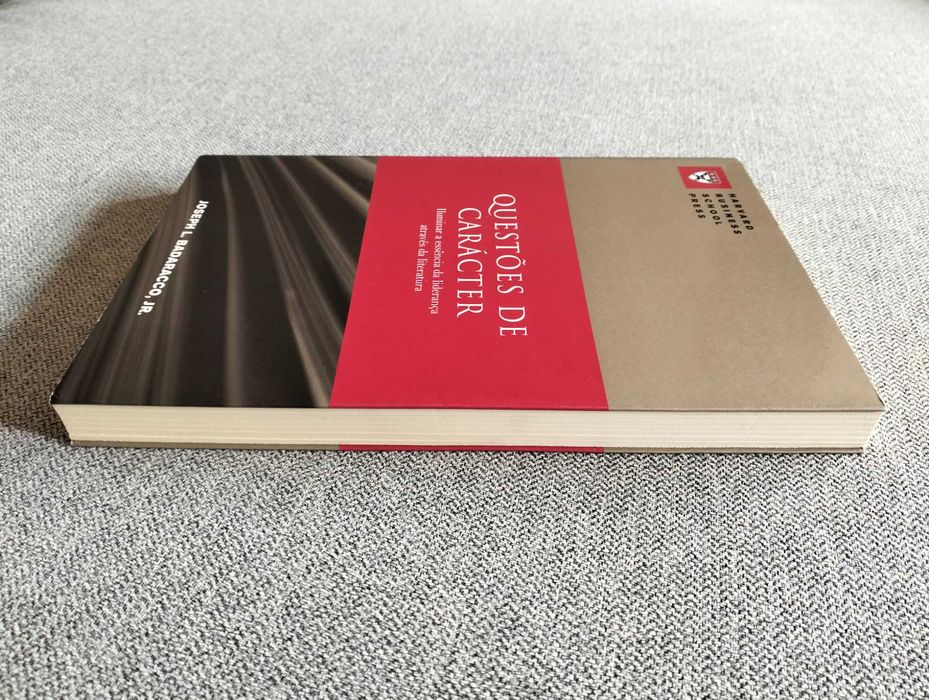 Livro "Questões de carácter" de Joseph L. Badaracco, Jr