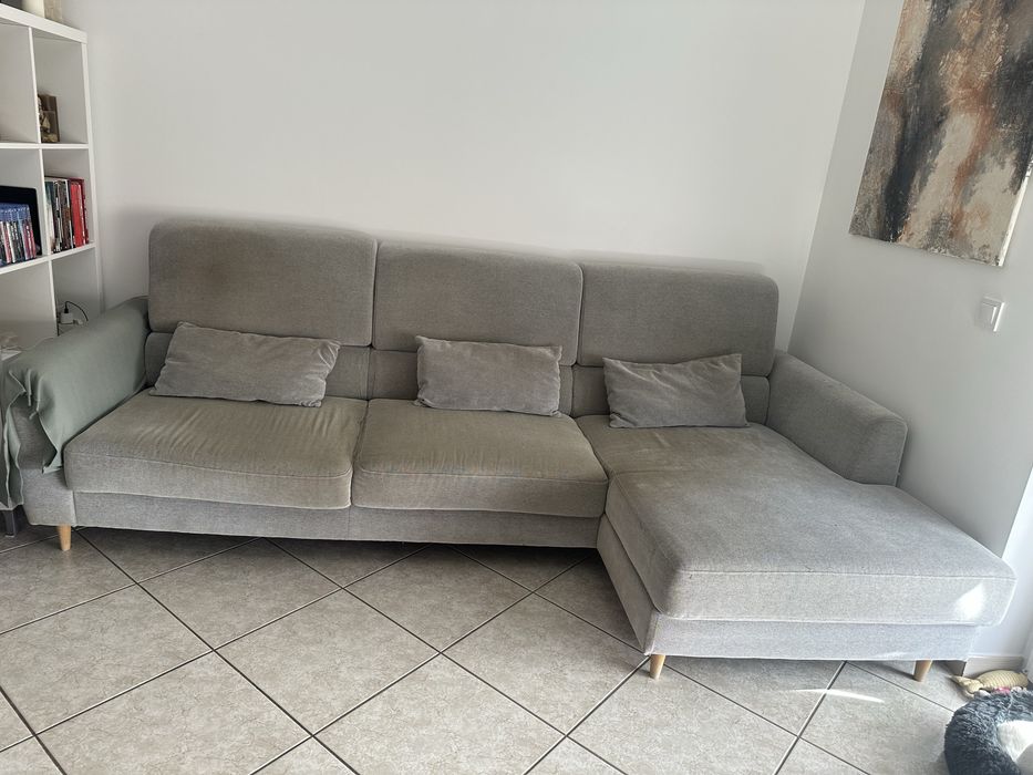 Sofa 3 lugares c chaise longue a esquerda