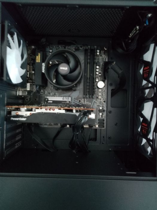 Komputer do gier RX 6600 Ryzen 5 16gb ram ddr4 gamming