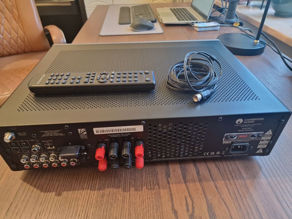 Cambridge Audio AXR100D wzmacniacz amplituner stereo DAB FM Bluetooth