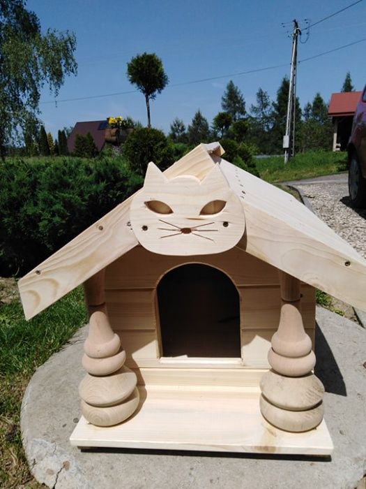 Buda dla kota Ocieplona