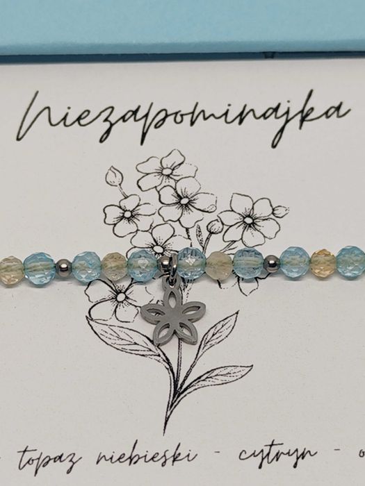 Bransoletka "Niezapominajka"