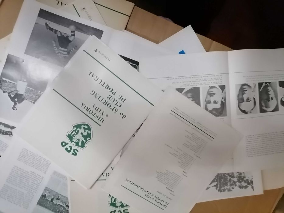 SPORTING História e Vida  1967 em Fascículos /320 Páginas Volume Completo
