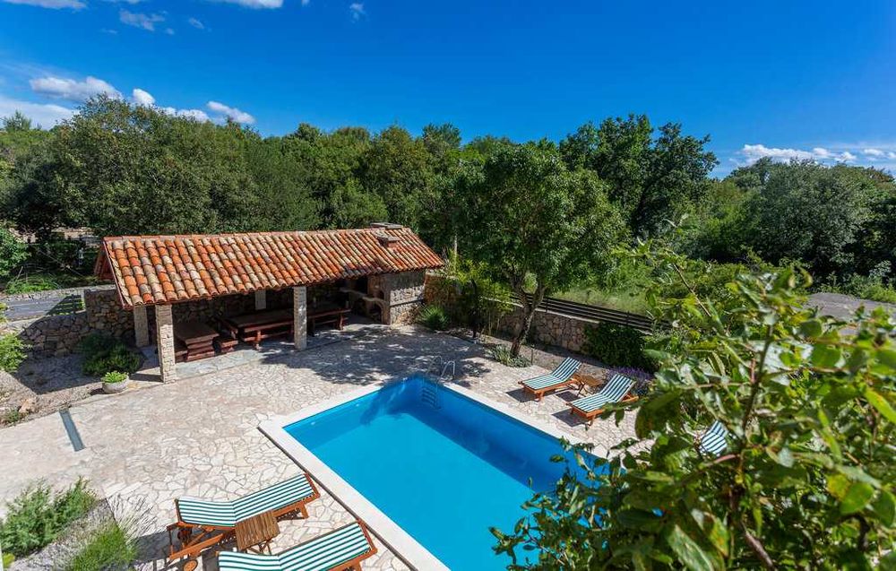 Wakacje, lato 2026,Chorwacja, wyspa KRK, basen, apartament dla 5 osób