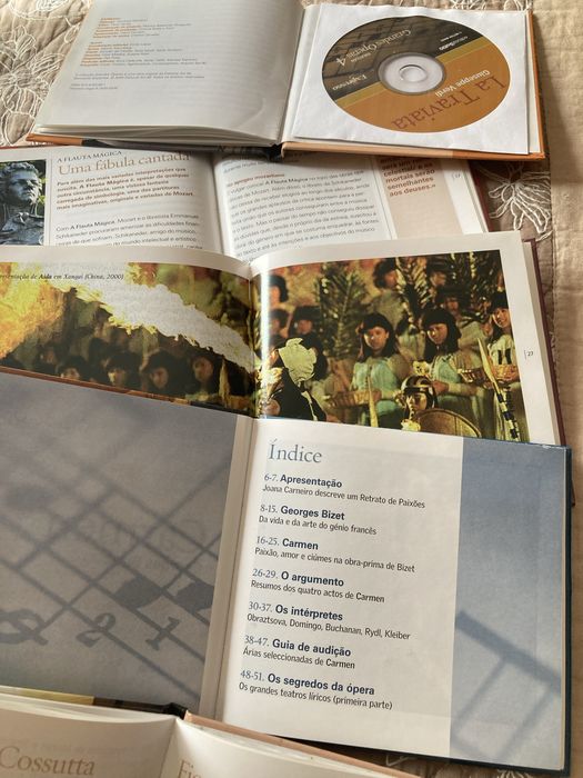 5 CD Óperas Clássica Mozart Verdi etc.