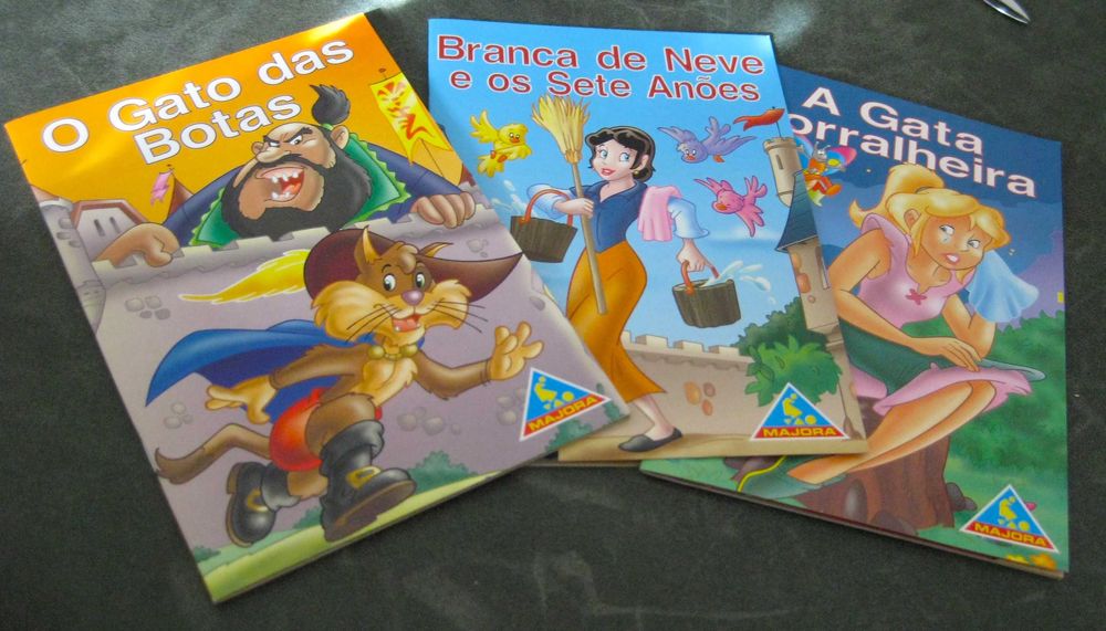 Livros de Contos Clássicos da Majora NOVOS - 9 diferentes