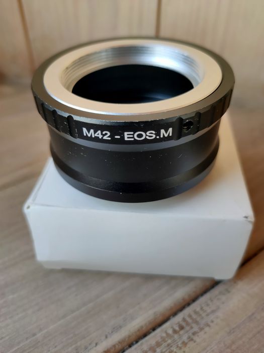 Переходник с м42 на Canon EOS M, Canon EOS R,  Olympus 4/3