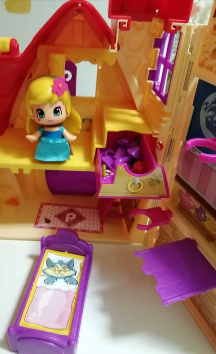 Pinypon + casa muito colorida