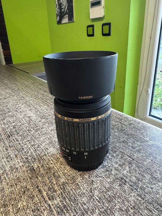 Obiektyw Tamron AF 55-200 mm f/4-5.6 Di II LD Macro Mocowanie Canon