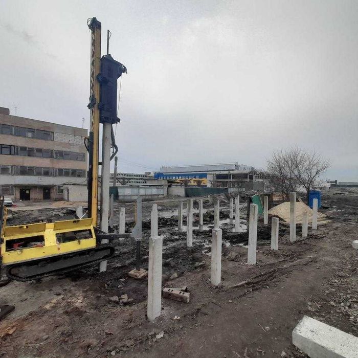 Забиваемые железобетонные сваи надежно и быстро