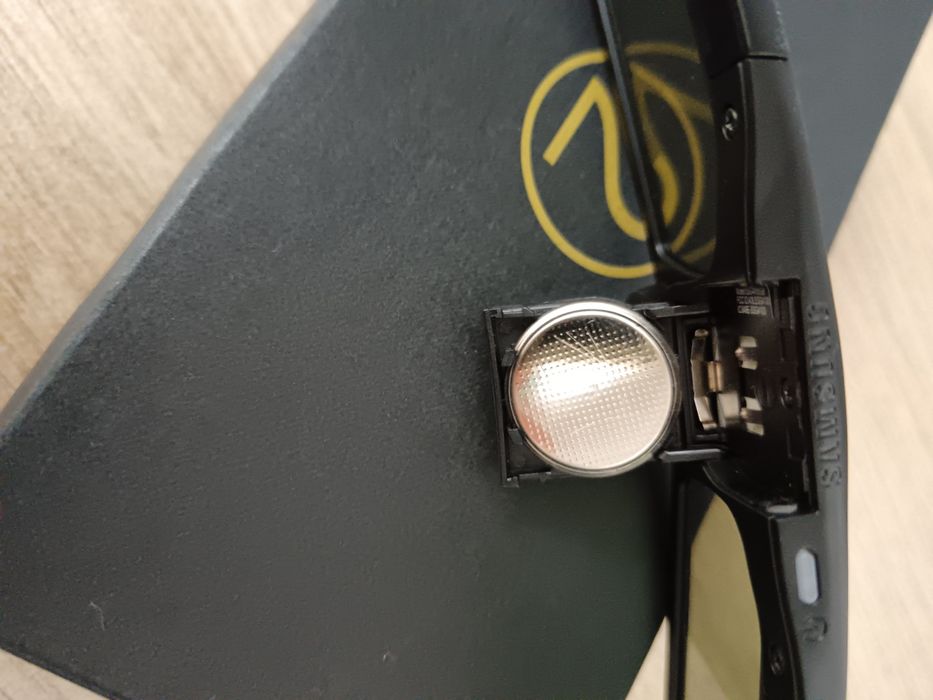 Óculos 3D com LCD a pilhas