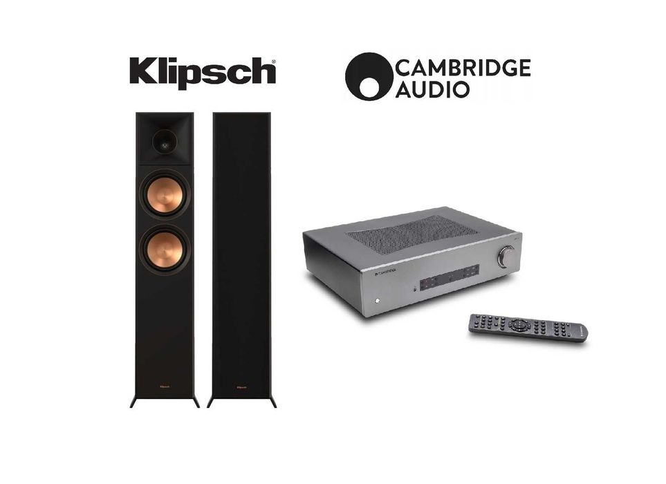 Cambridge Audio CXA81 Wzmacniacz Kolumny Klipsch RP-6000F II Gen. RATY