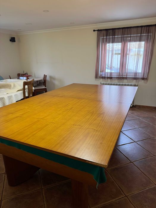 Mesa Snooker/Bilhar Madeira- Modelo Mozart