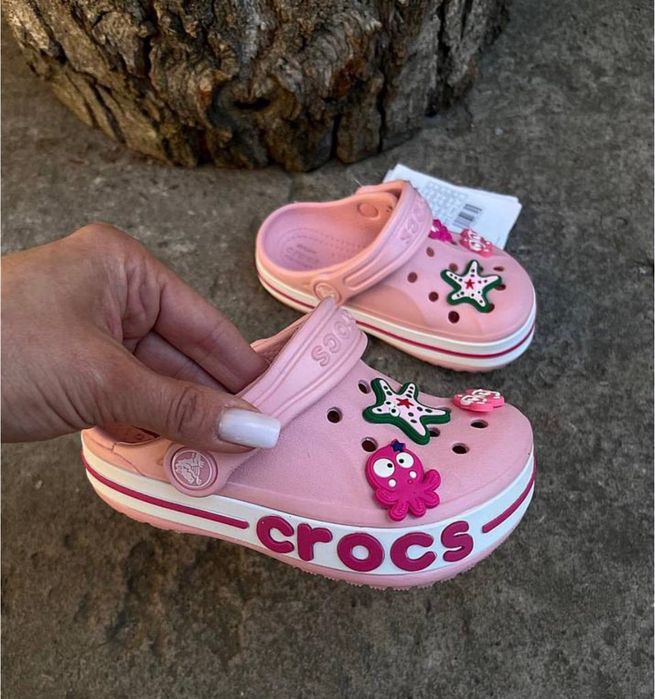 Crocs kids bayaband кроксы на девочку на мальчика c7 c9 c10 c13 J1 J2