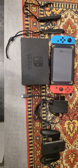 Nintendo switch ze wszystkimi akcesoriami