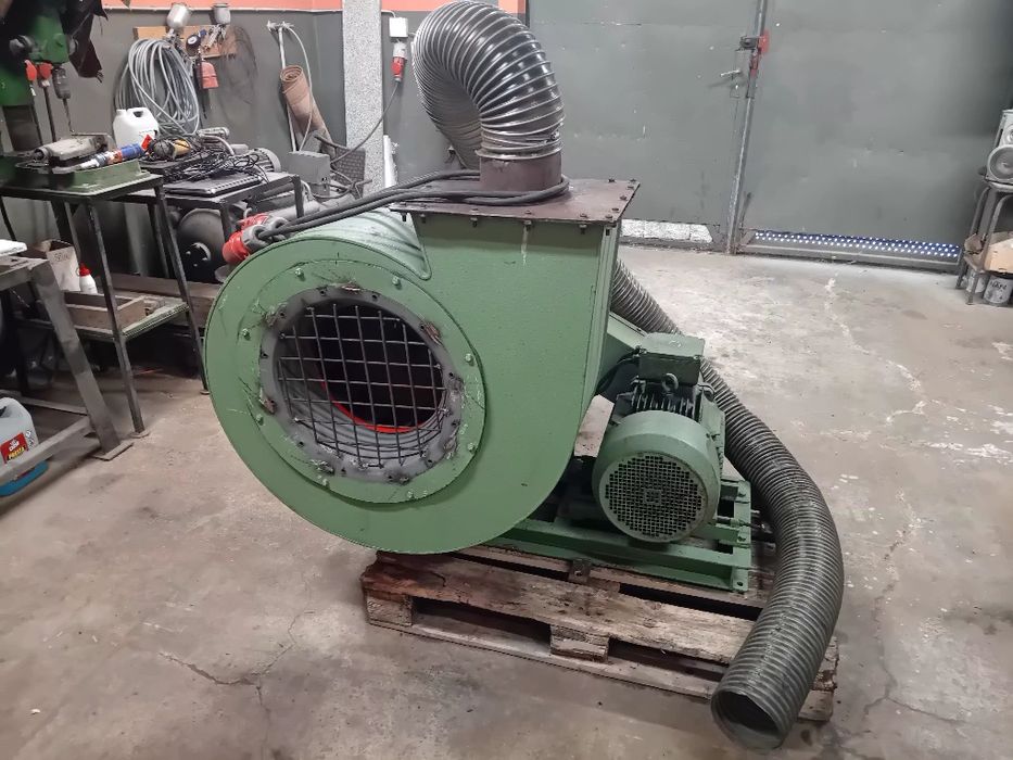 Wentylator promieniowy / odciąg z silnikiem 15kw.
