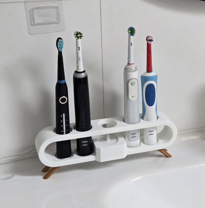 Тримач-підставка для електричних зубних щіток Oral-B Білий oral-b io