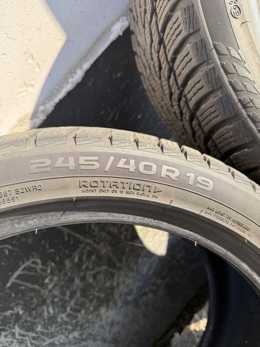 245/40/19 , 275/35/19 NOKIAN 23r Zima