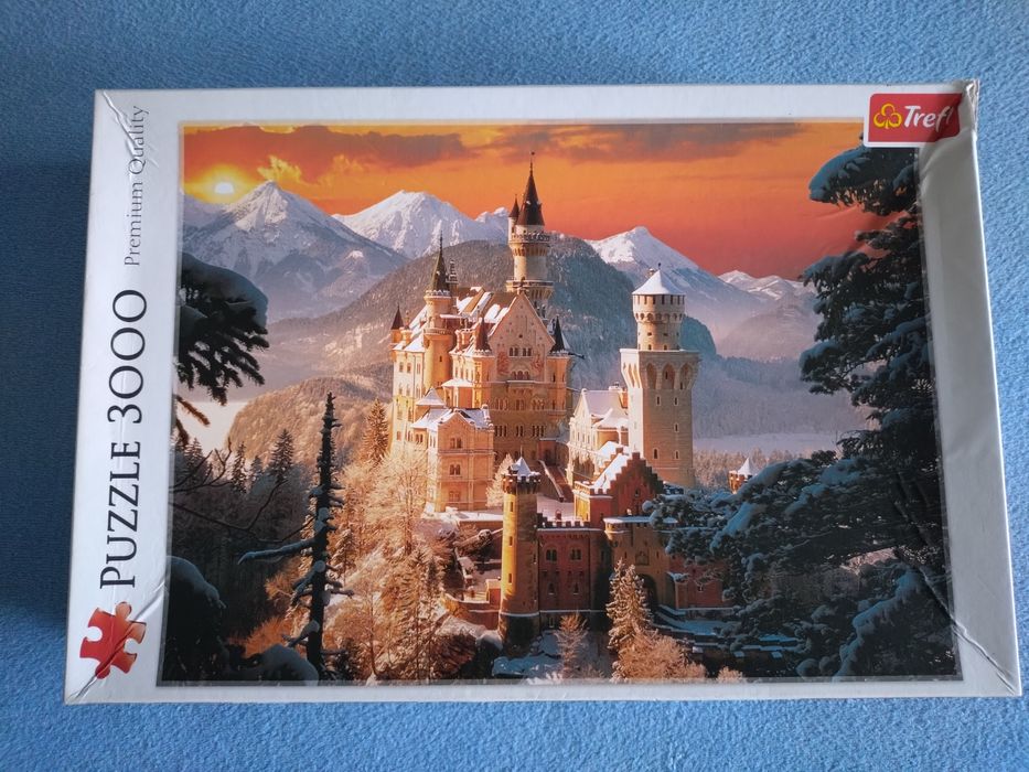 Puzzle Trefl 3000 elementów – Zamek Neuschwanstein – nowe – wysyłka w