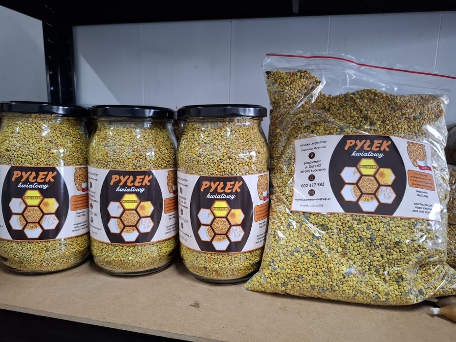 Pyłek kwiatowy pszczeli