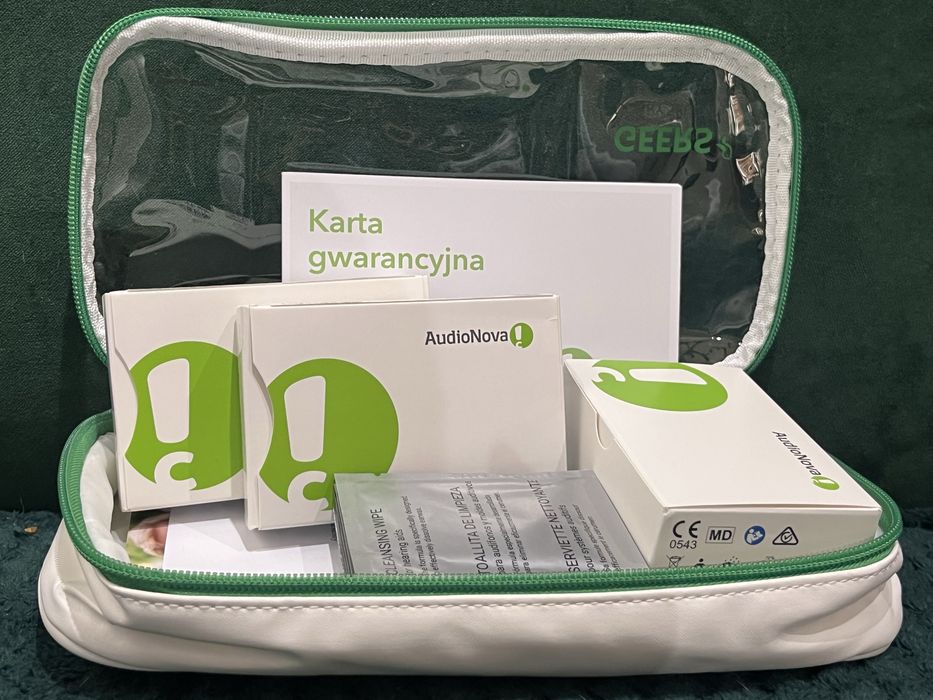 Audionova A-SP z  Geers Nowe aparaty słuchowe na gwarancji 3letniej