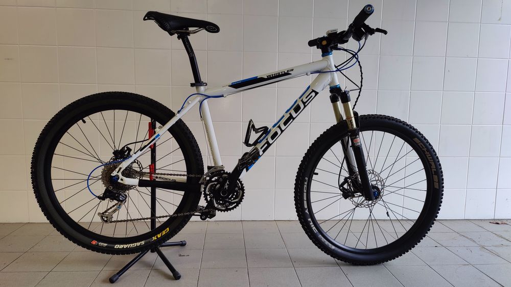 Bicicleta Focus whistler com upgrades