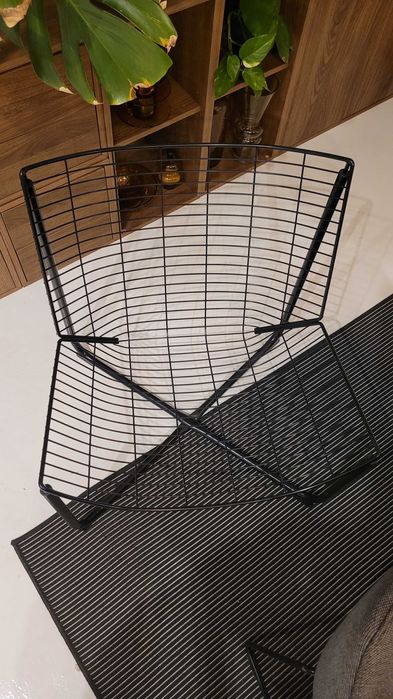 Fotel Ikea stal czarny SKÅLBODA