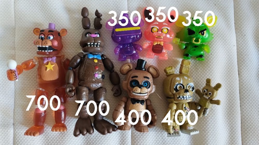 Five nights at Freddy's фнаф фигурки