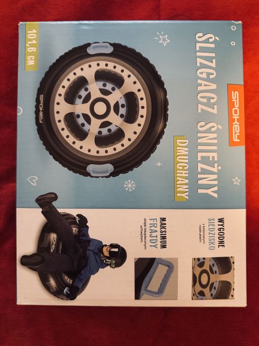 Ślizg śnieżny dmuchane koło