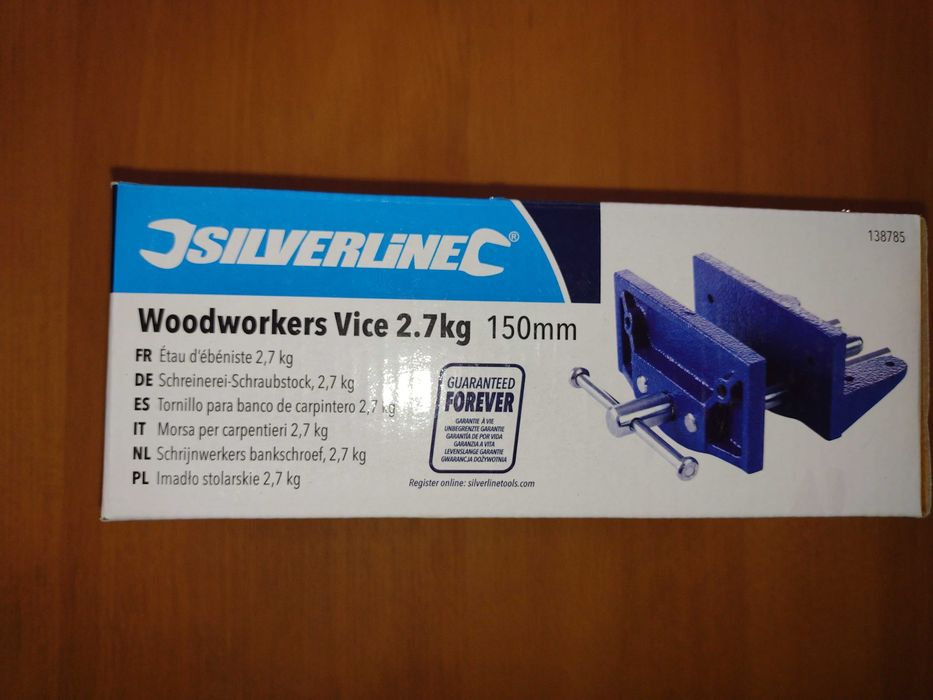 Imadło stolarskie Silverline 2,7 kg 150 mm Nowe