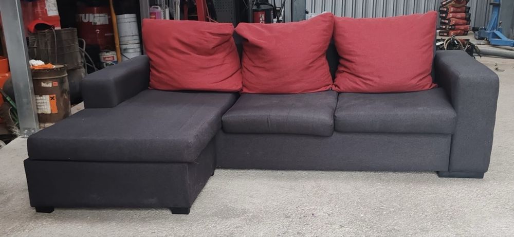 Sofa 3 lugates com chaiselong