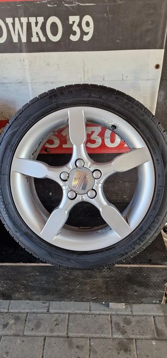 alufelgi+opony 17 5x112 et54 seat leon ii altea toledo iii
