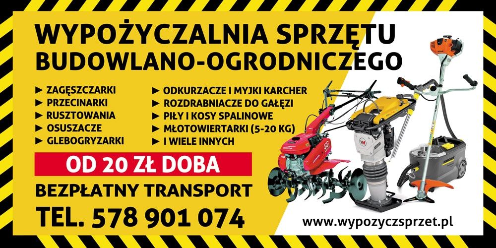 Wypożyczalnia sprzętu stolarskiego