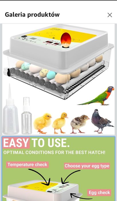 Inkubator Automatyczniy obi36