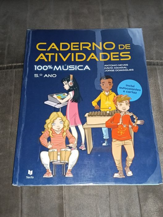 Caderno de atividades 100% musica 5°ano