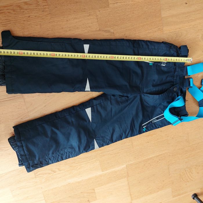 Spodnie narciarskie, ocieplane, na sanki rozm 110 smyk